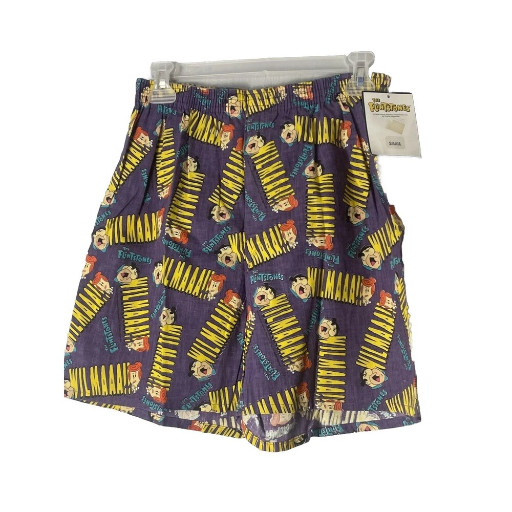 Vintage The Flintstones 1996 WILMAA!! Boxer Shorts Big Daddy Fred NWT Small